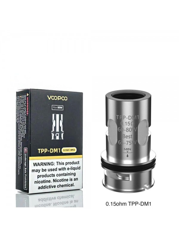 VooPoo TPP Replacement Coils [3 pack]