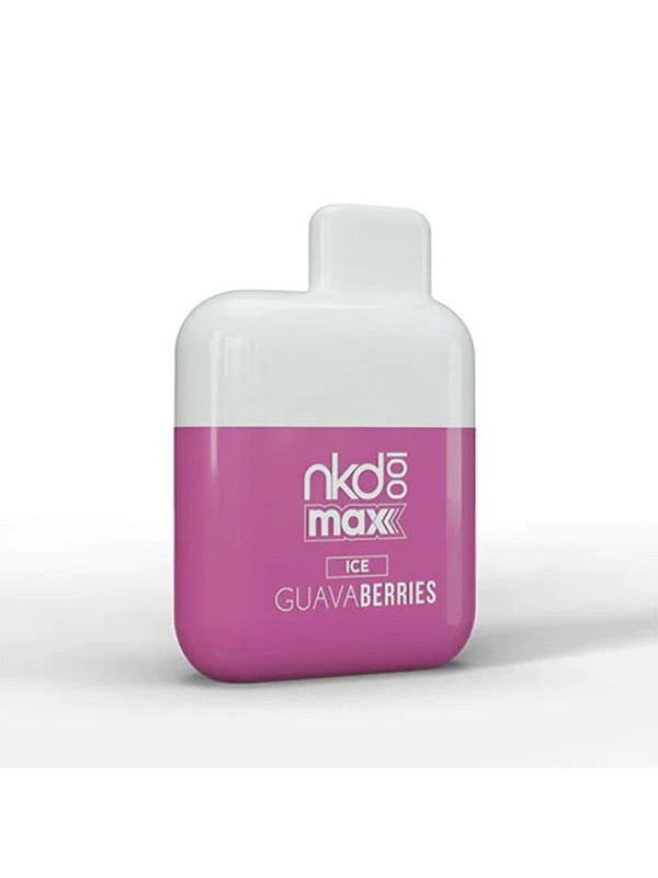 Naked 100 Max Disposable [4500 puffs] - Ice Guava ...