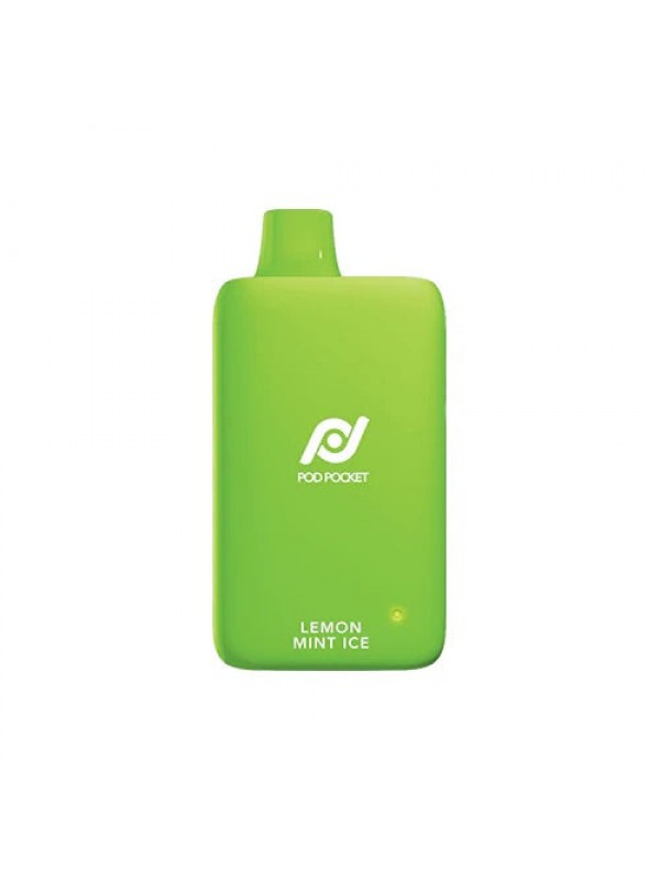 Pod Pocket Disposables [7500 Puffs] - Lemon Mint I...