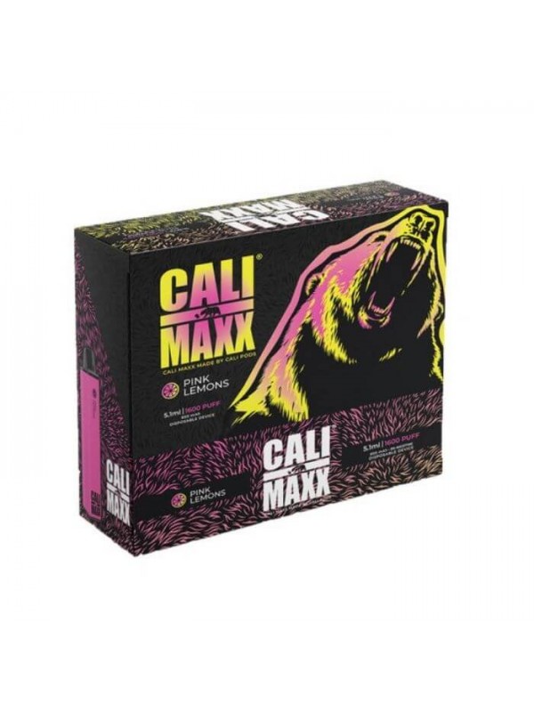 Cali MAXX Disposable 1600 puffs - Pink Lemons [CLEARANCE]