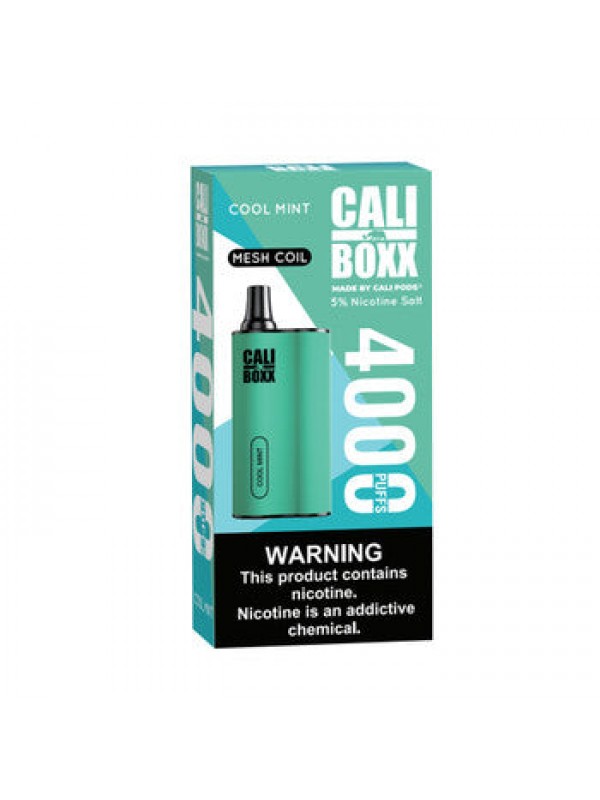 Cali Boxx Disposable [4000 puffs] - Cool Mint