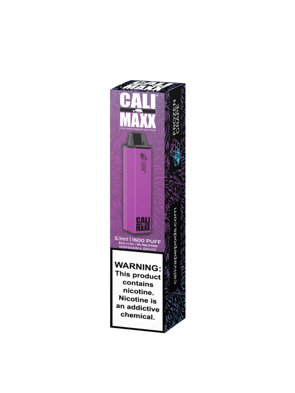 Cali MAXX Disposable 1600 puffs - Frozen Grape [CL...