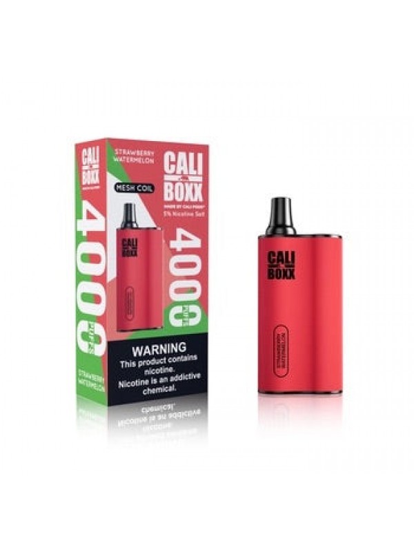 Cali Boxx Disposable [4000 puffs] - Strawberry Wat...