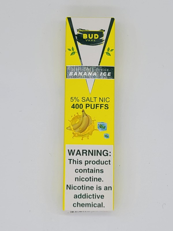 Bud Vape Disposables - Banana Ice [CLEARANCE]