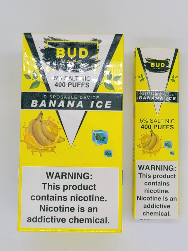 Bud Vape Disposables - Banana Ice [CLEARANCE]
