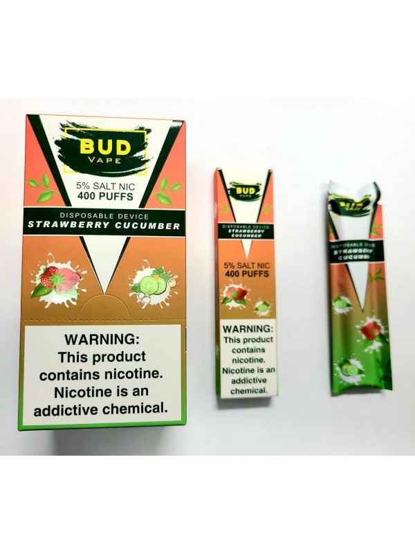 Bud Vape Disposables - Strawberry Cucumber [CLEARANCE]