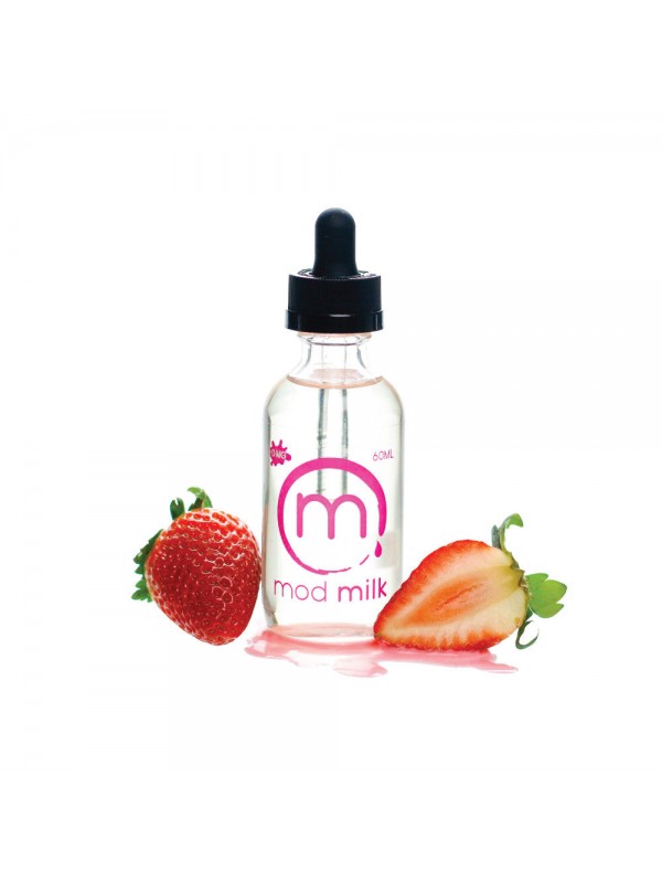 Mod Milk by High Voltage - Strawberry  60ml [CLEAR...