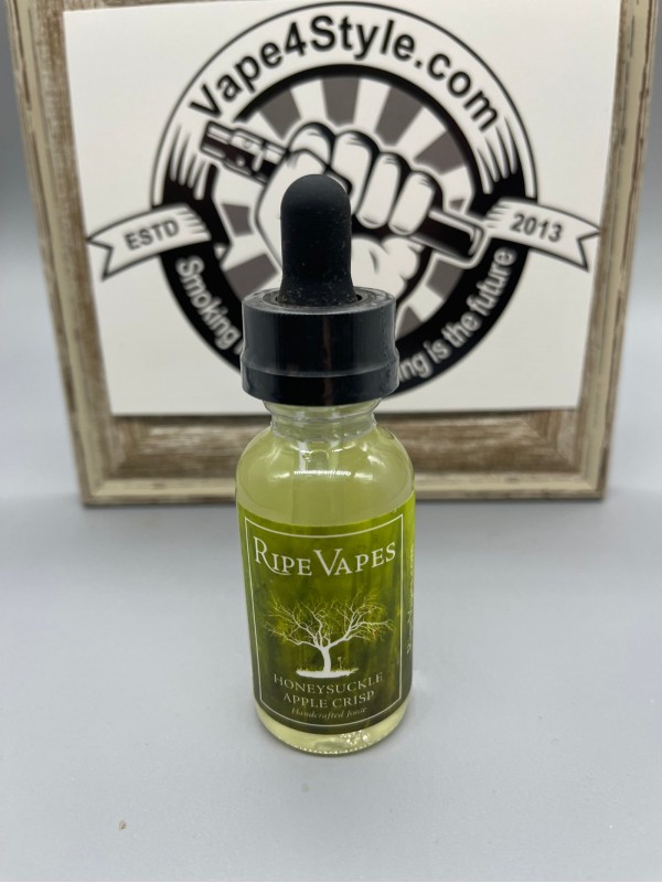 Ripe Vapes - Honeysuckle Apple Crisp 30ml [CLEARANCE]