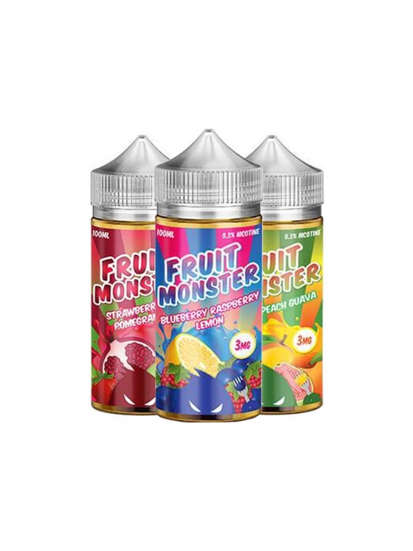 Fruit Monster - Blueberry Raspberry Lemon - 100ml