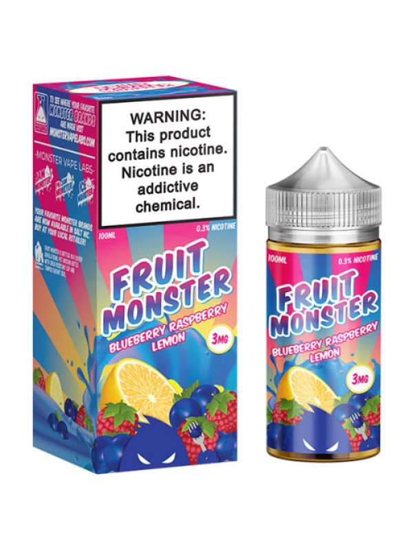 Fruit Monster - Blueberry Raspberry Lemon - 100ml